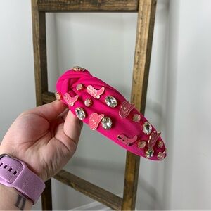 Treasure Jewels Pink Cowgirl Embellished Headband